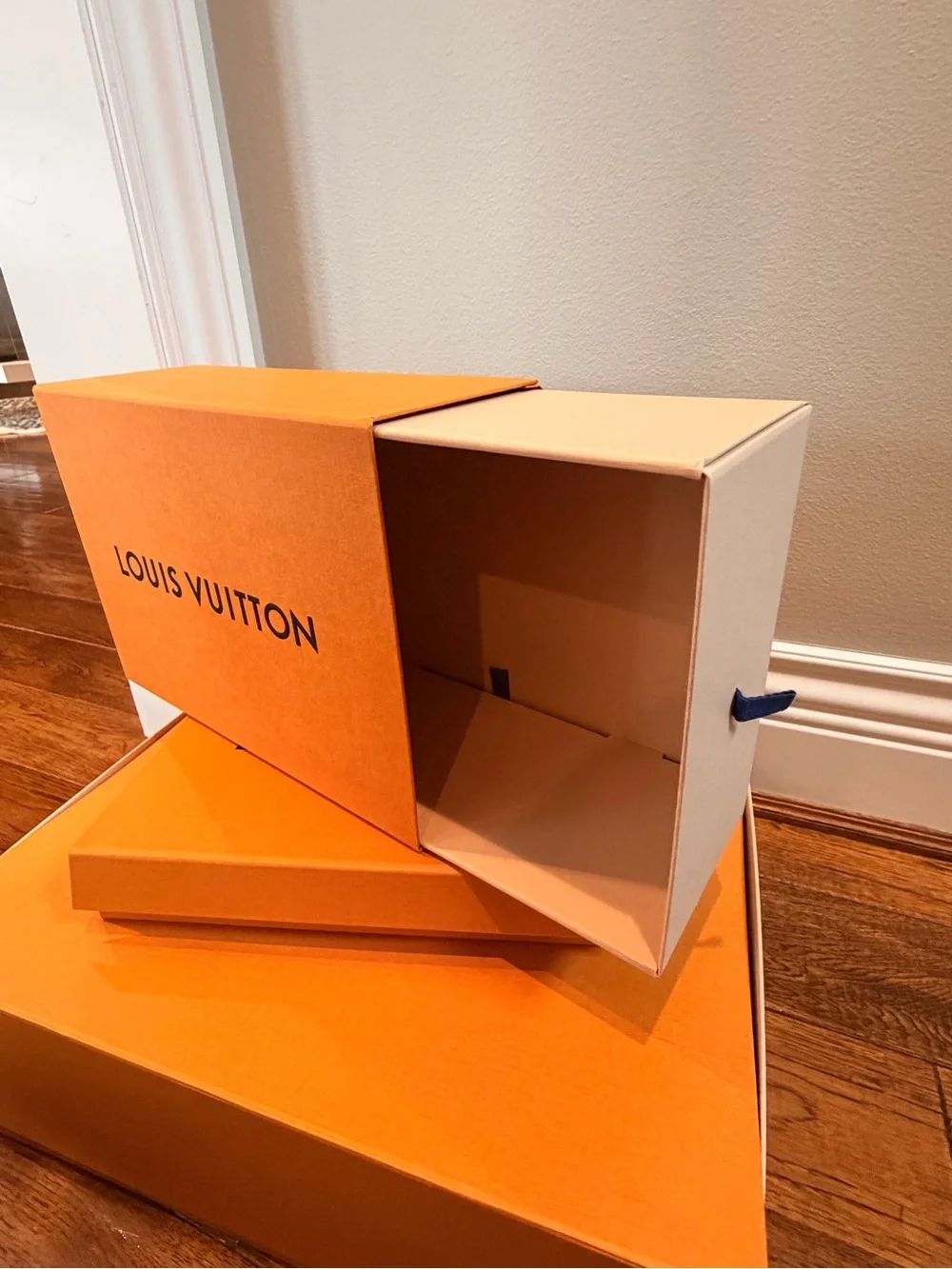 Louis Vuitton Boxes. 5 total in multiple sizes.